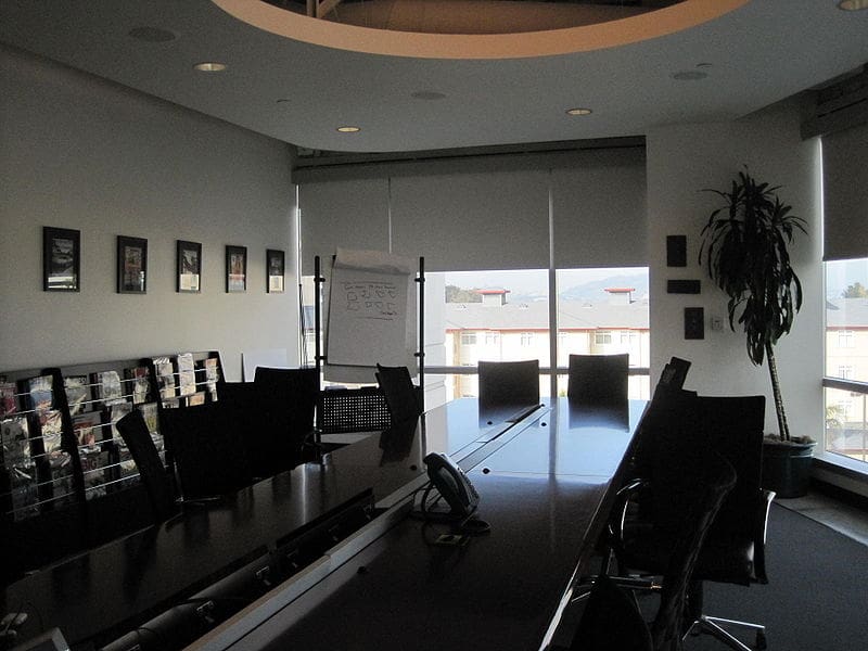 corporate board room