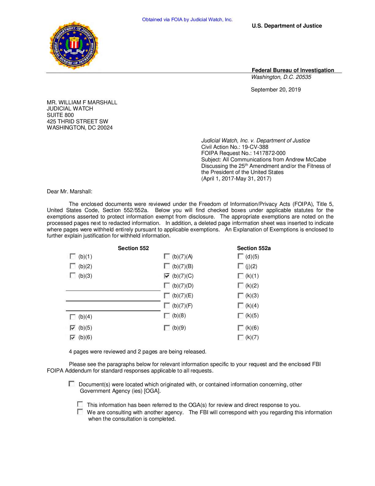 JW v DOJ McCabe Rosenstein memo 00388
