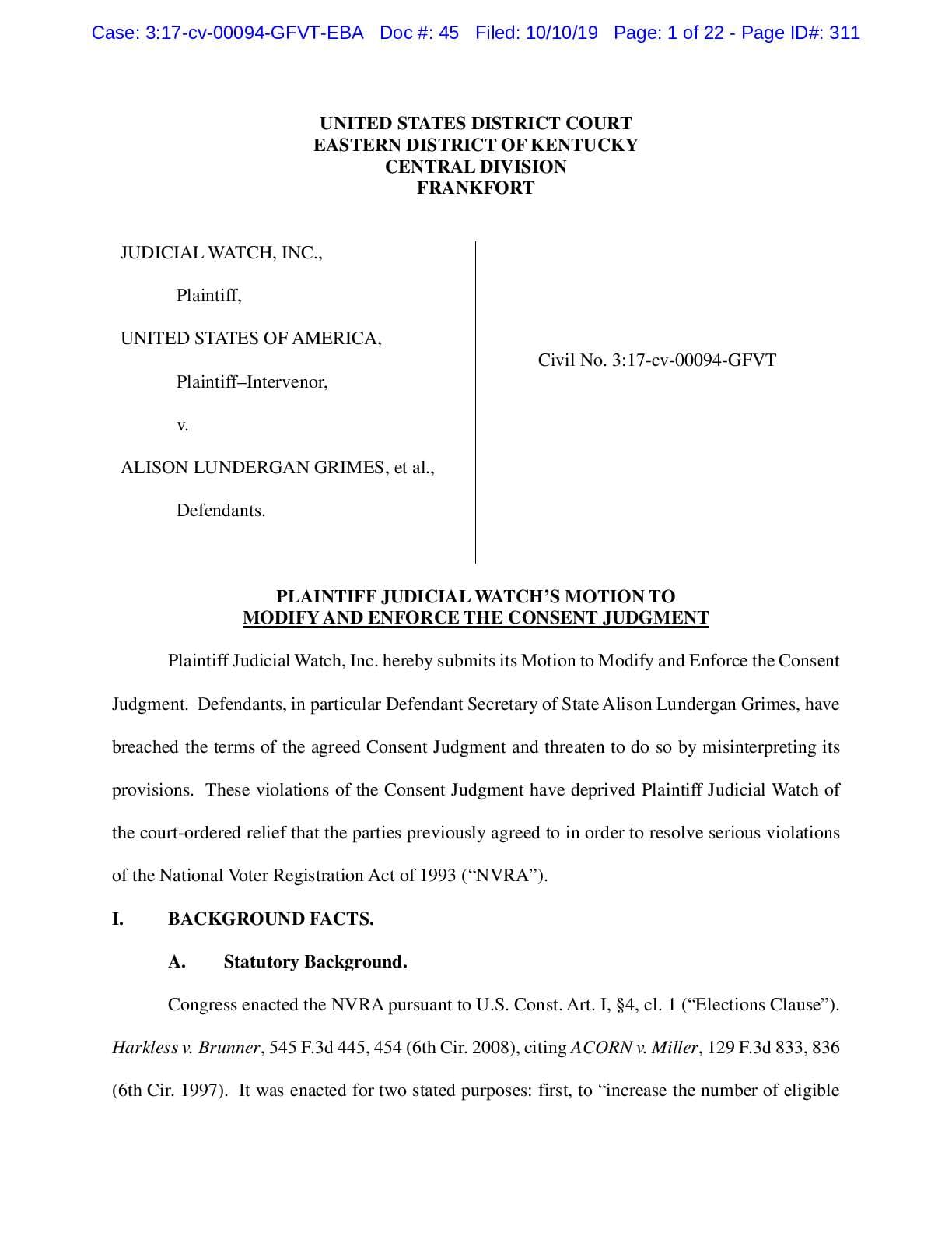 JW v Grimes Consent Judgement motion 00094