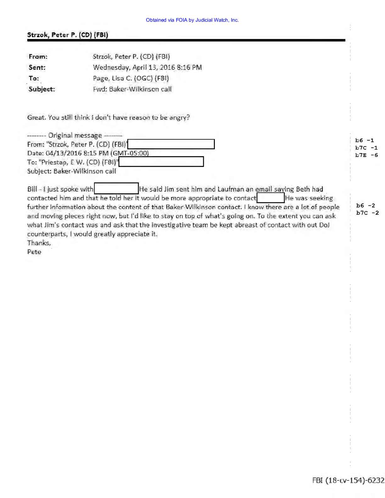 JW v DOJ Strzok Page emails prod 14 00154 pg 73