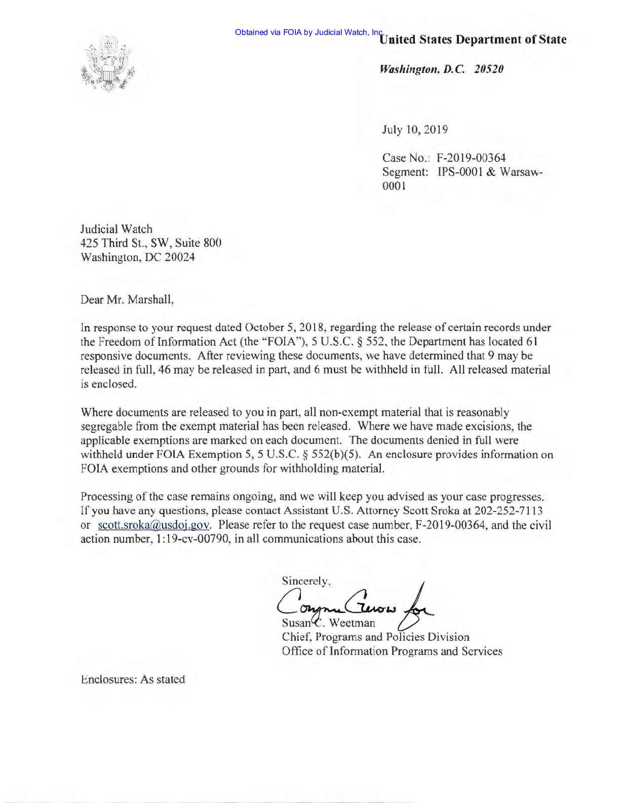 JW v State/USAID Poland Prod 1 00790