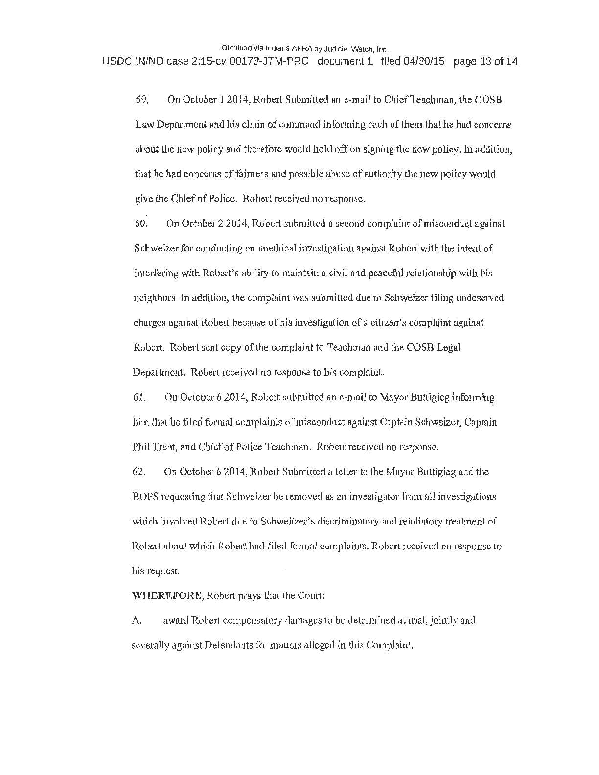 2019 South Bend Police Dept FOIA training records pg 39