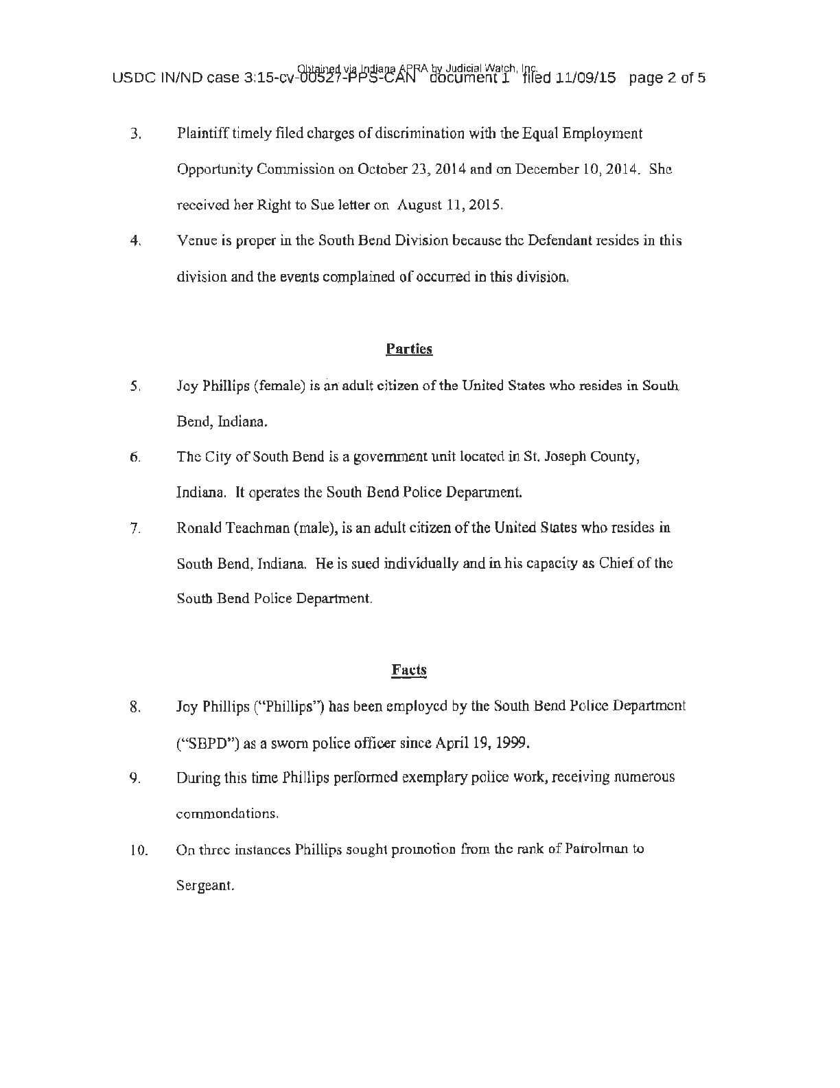 2019 South Bend Police Dept FOIA training records pg 17