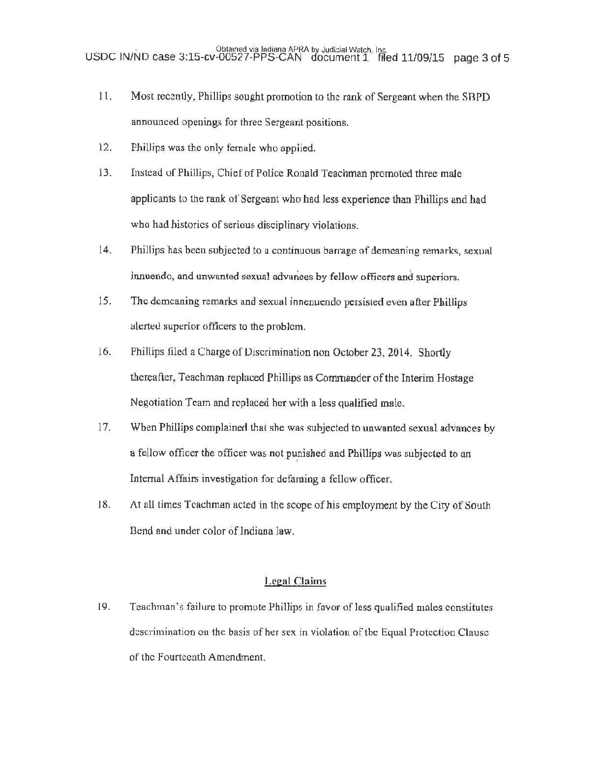 2019 South Bend Police Dept FOIA training records pg 18