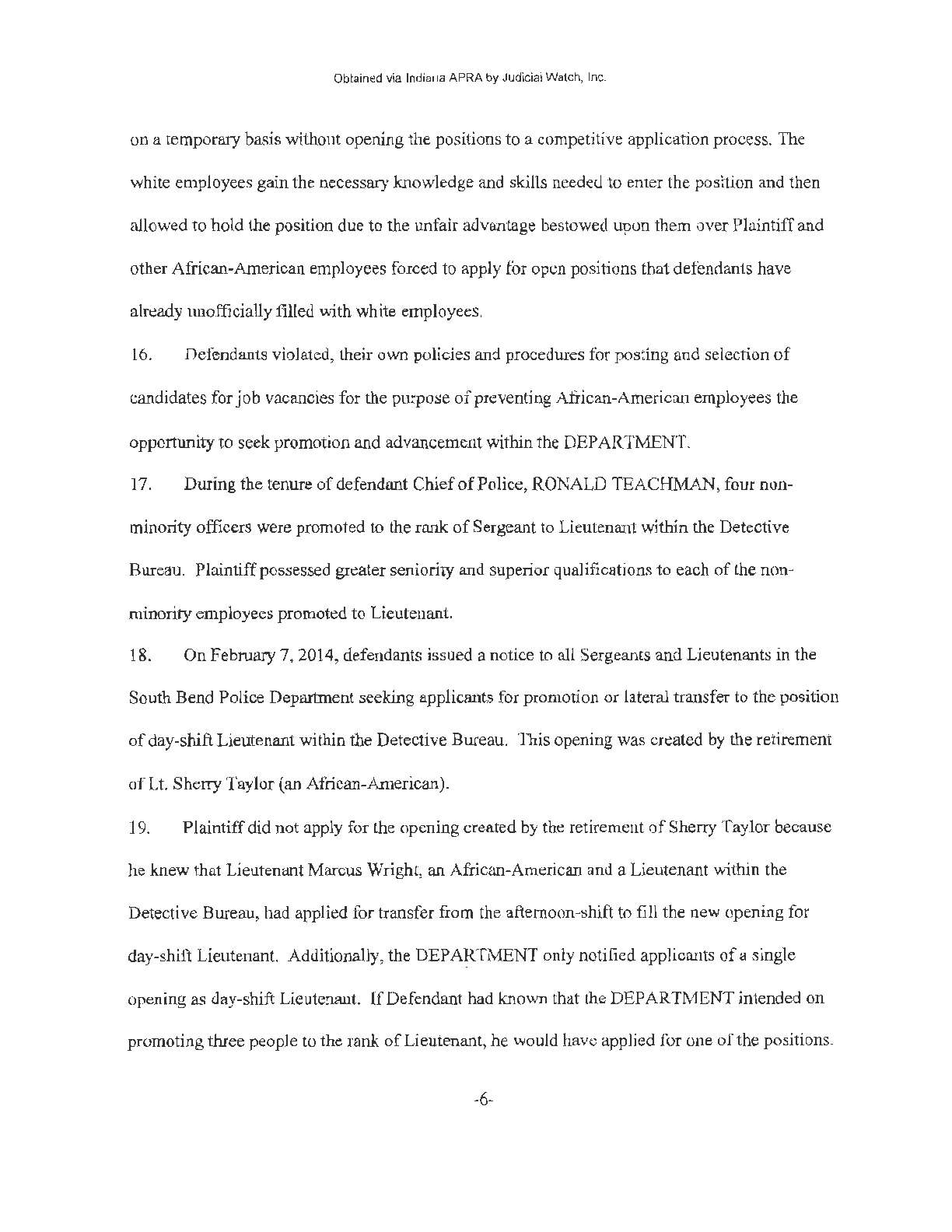 2019 South Bend Police Dept FOIA training records pg 8