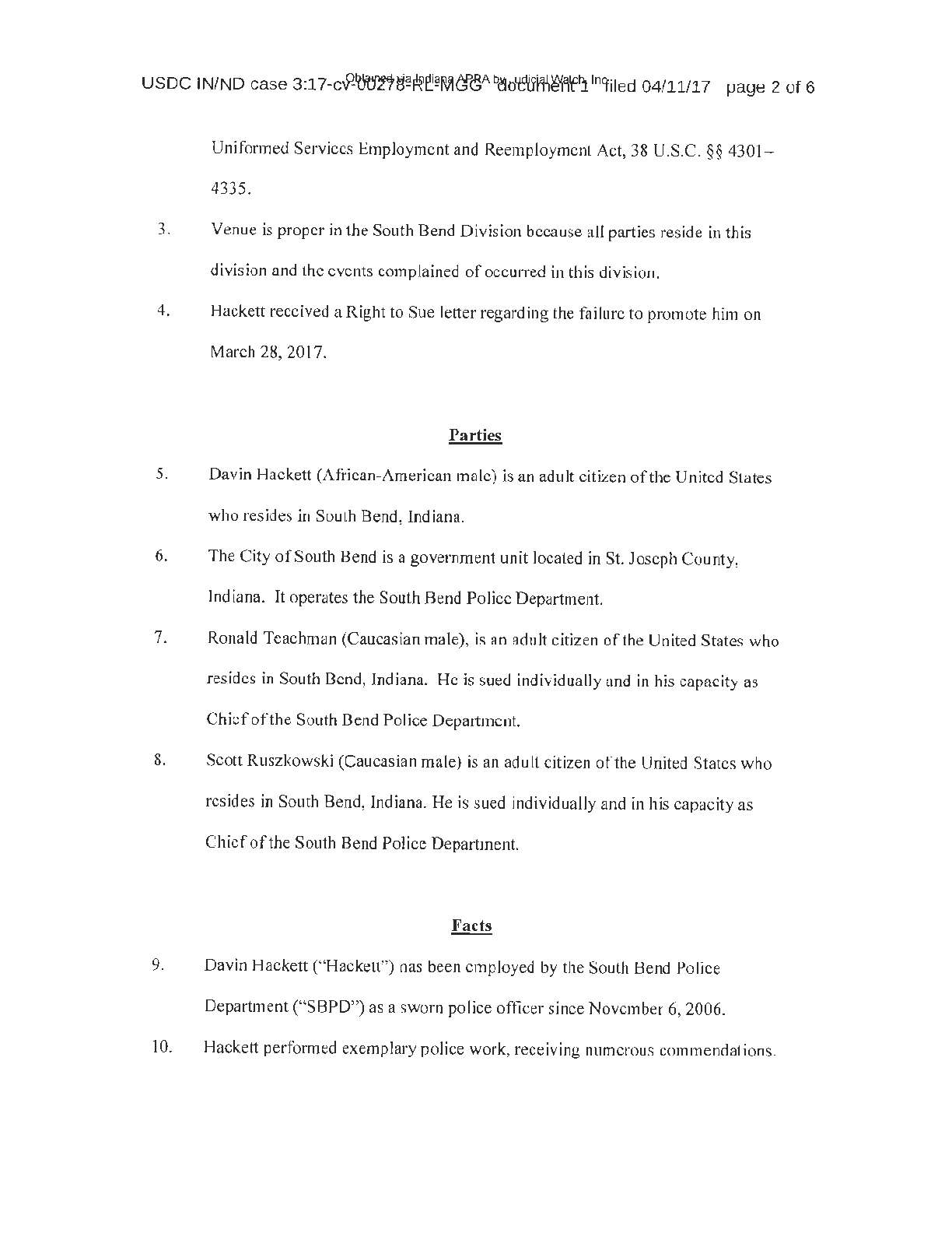 2019 South Bend Police Dept FOIA training records pg 22