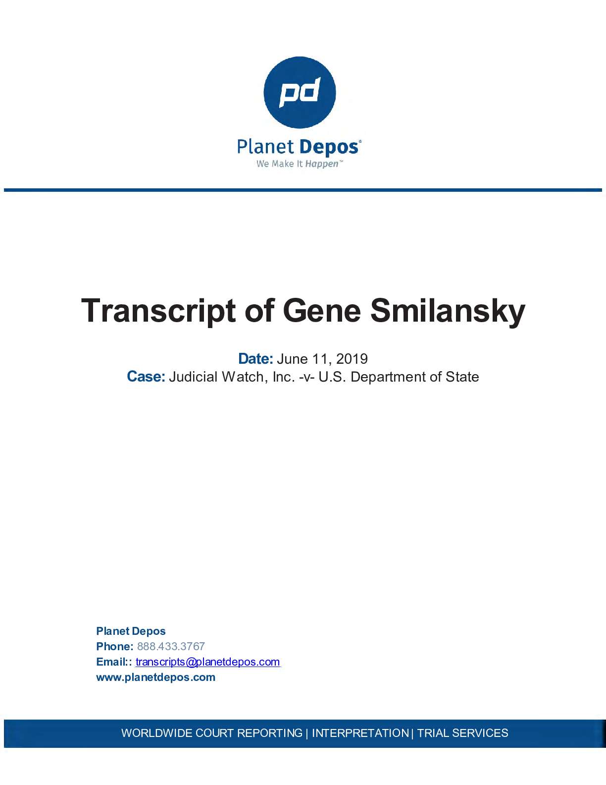 JW v State Smilansky Deposition 01242