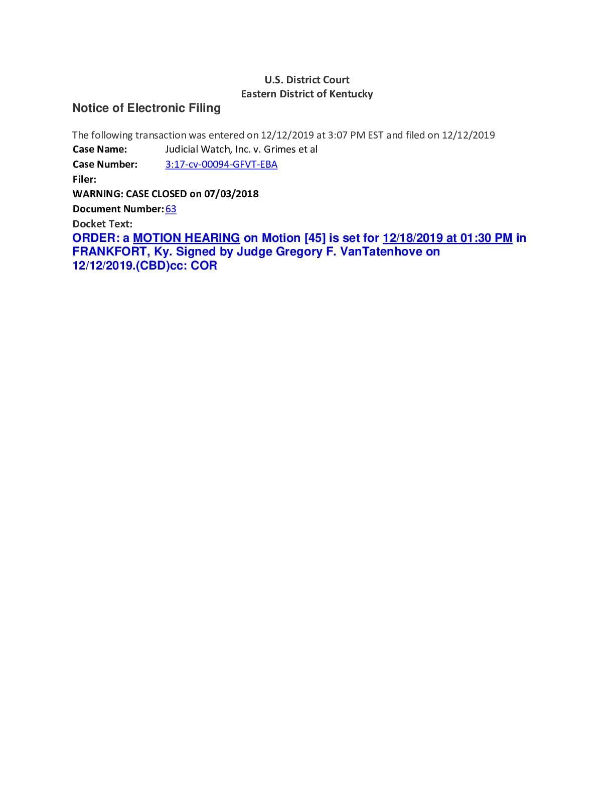 JW. v. Grimes et al Order 00094