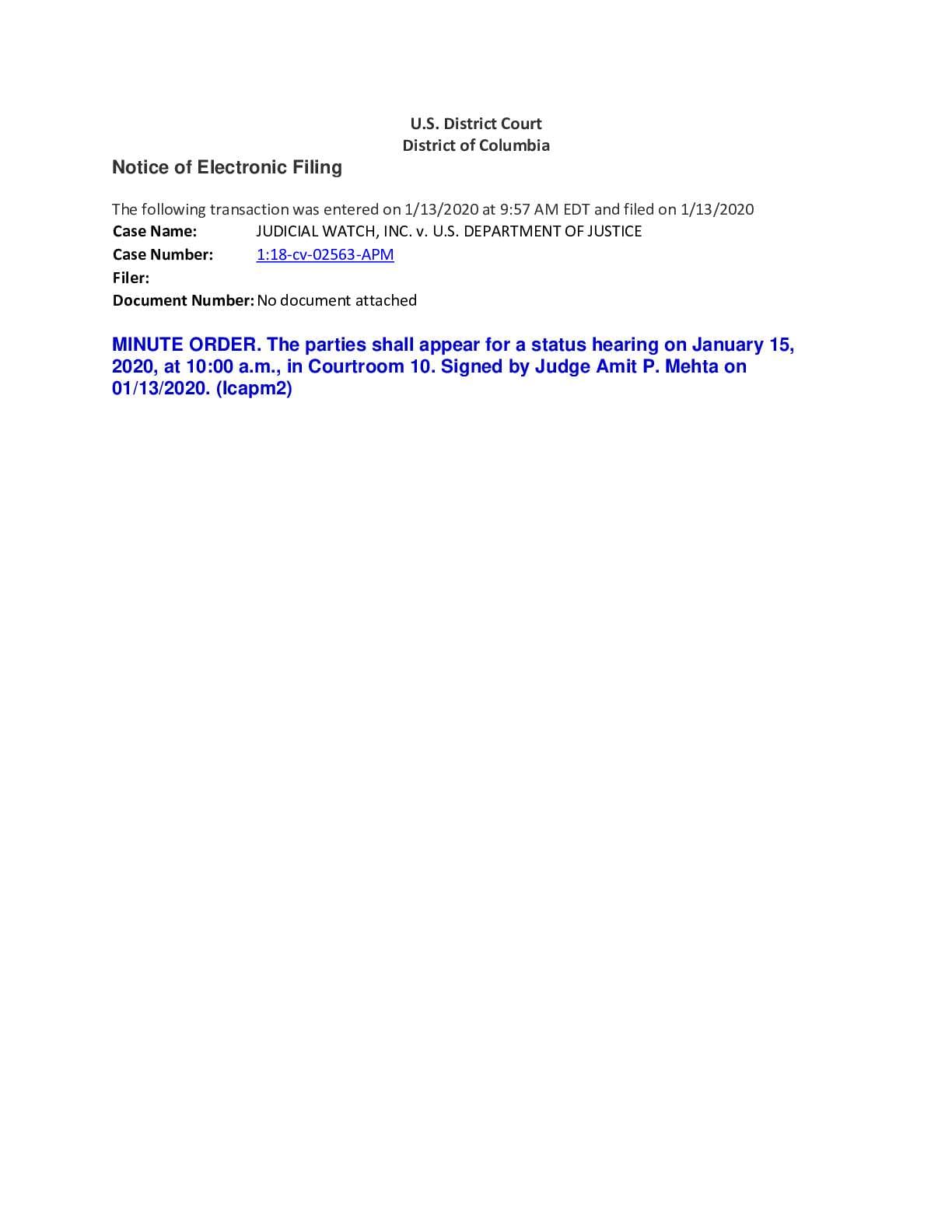 JW v DOJ Court Order 02563