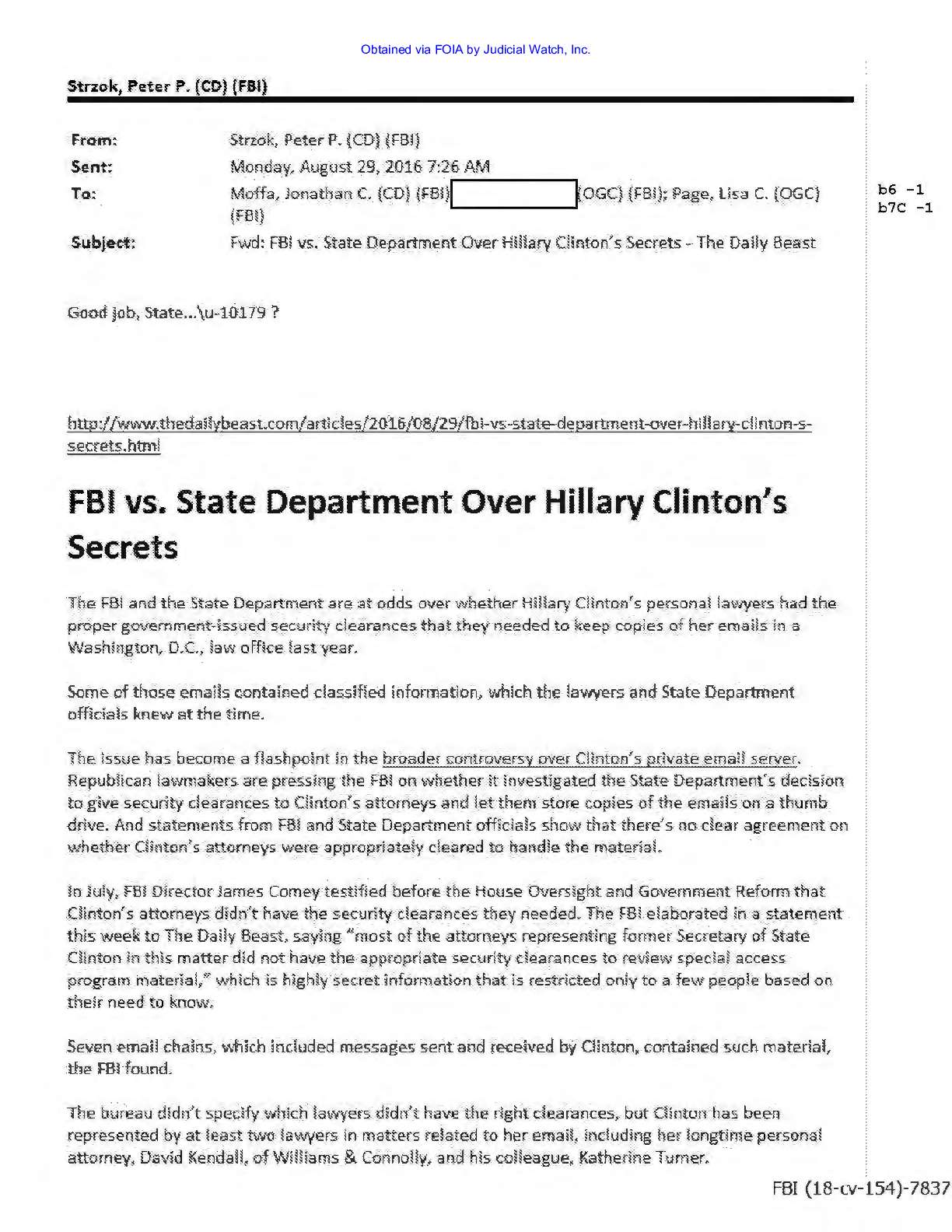 JW v DOJ Strzok Page prod 17 00154 pgs 99-100