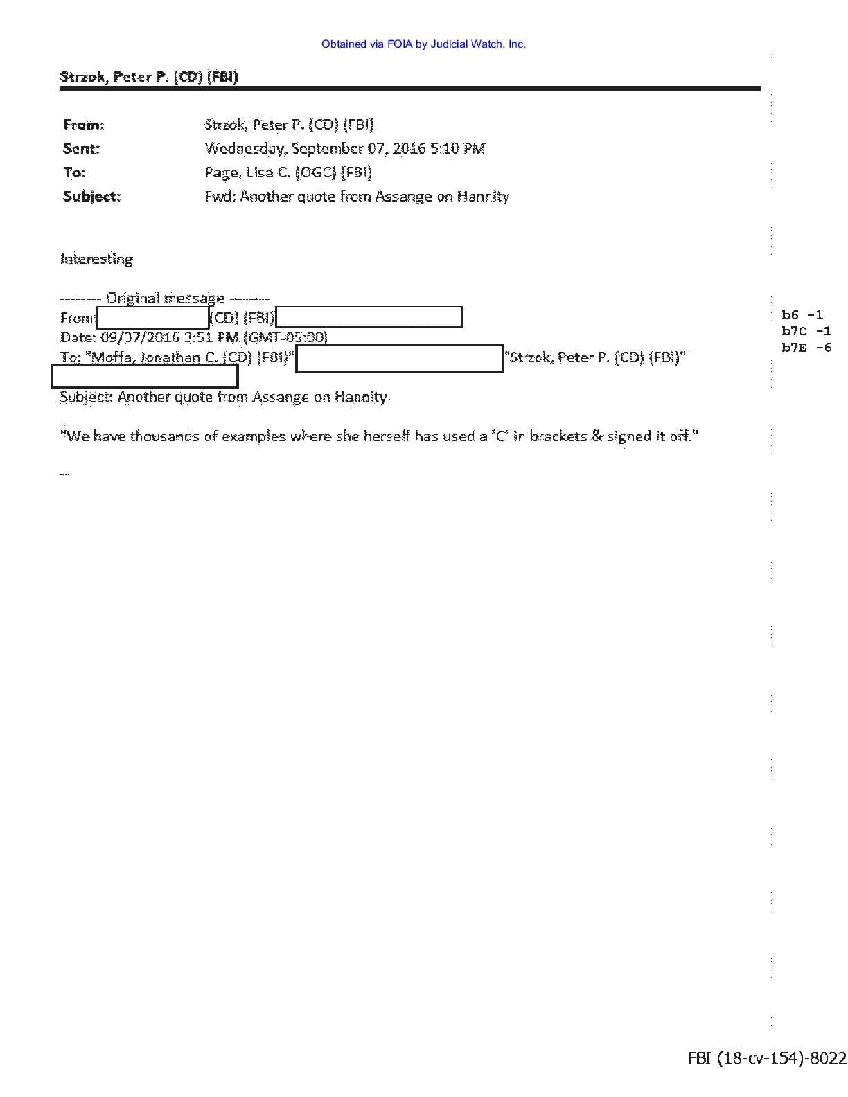 JW v DOJ Strzok Page prod 17 00154 pg 191