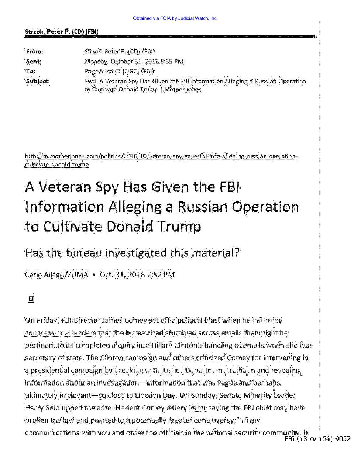 JW v DOJ Strzok prod 20 00154 pgs 10-14