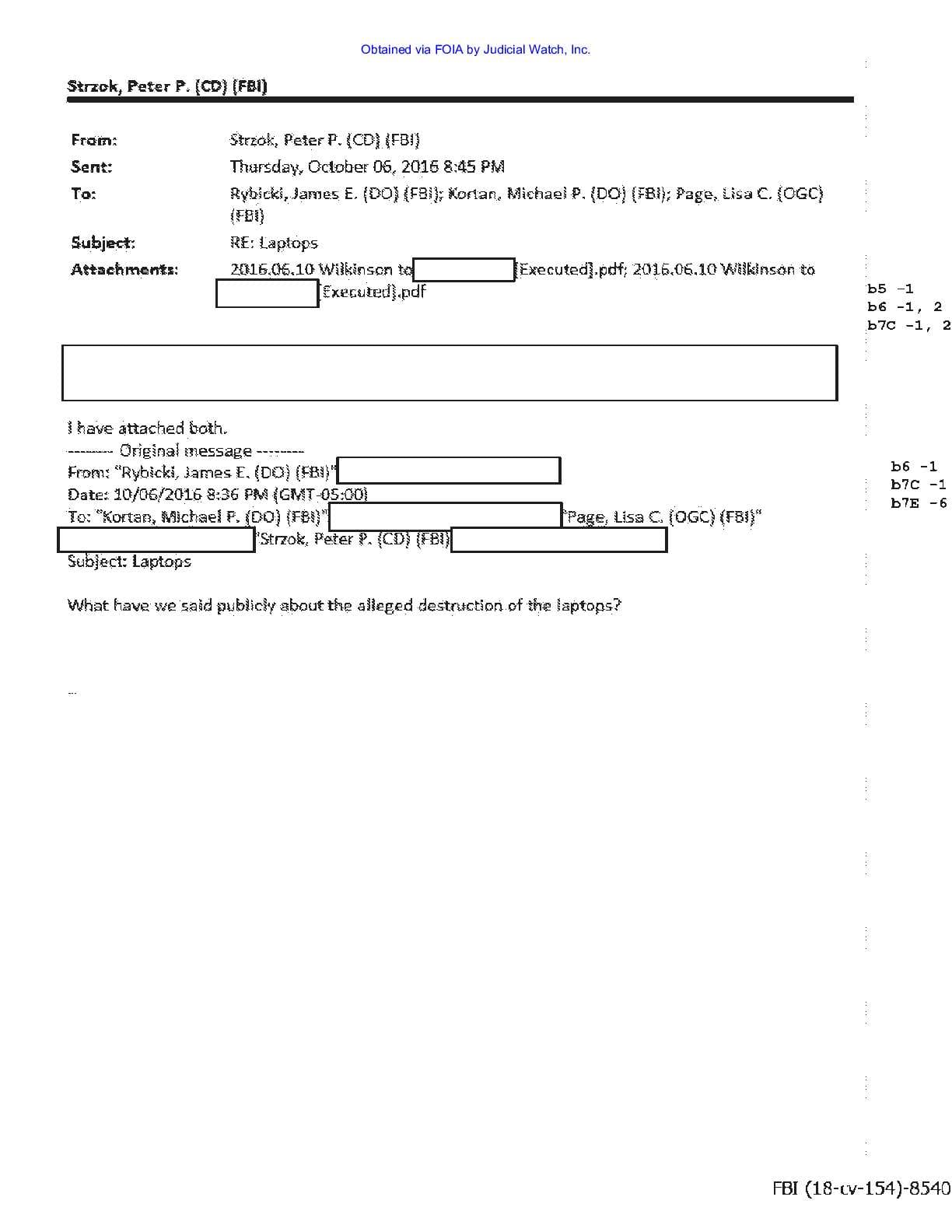 JW v DOJ Strzok Page prod 19 00154 pg 10-17