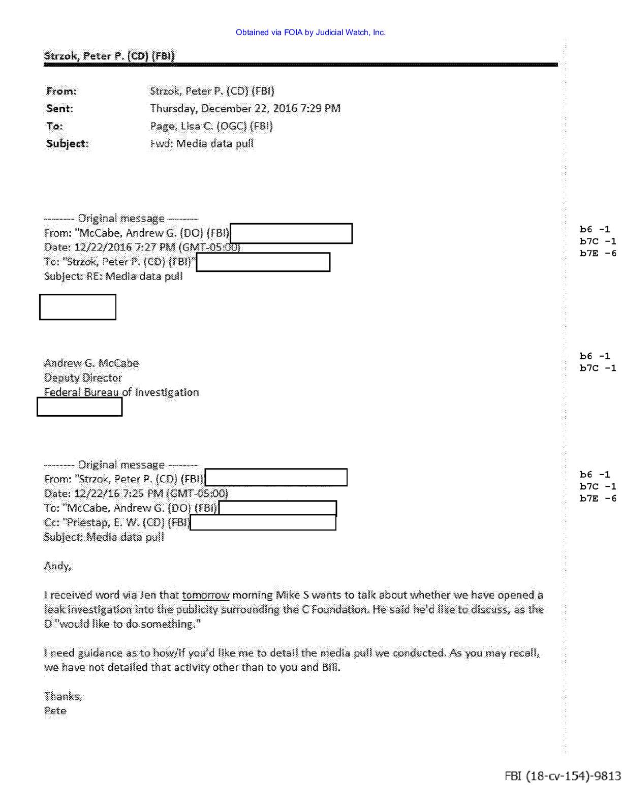 JW v DOJ Strzok-Page Emails Prod 21 00154 pg 73