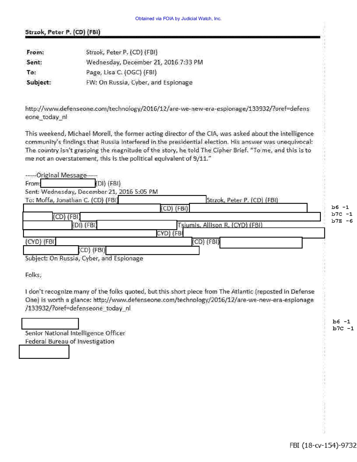 JW v DOJ Strzok-Page Emails Prod 21 00154 pg 33