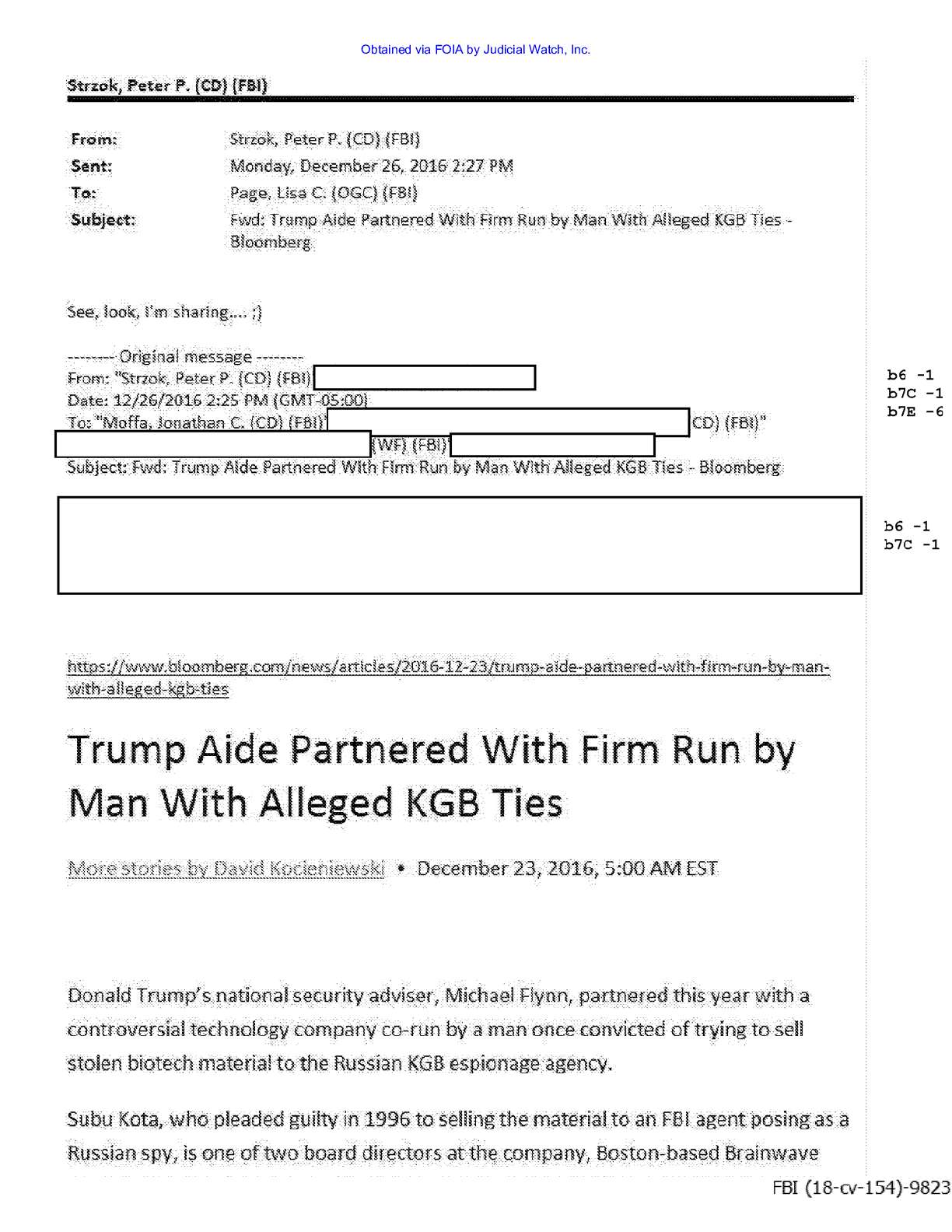 JW v DOJ Strzok-Page Emails Prod 21 00154 pgs 77-81