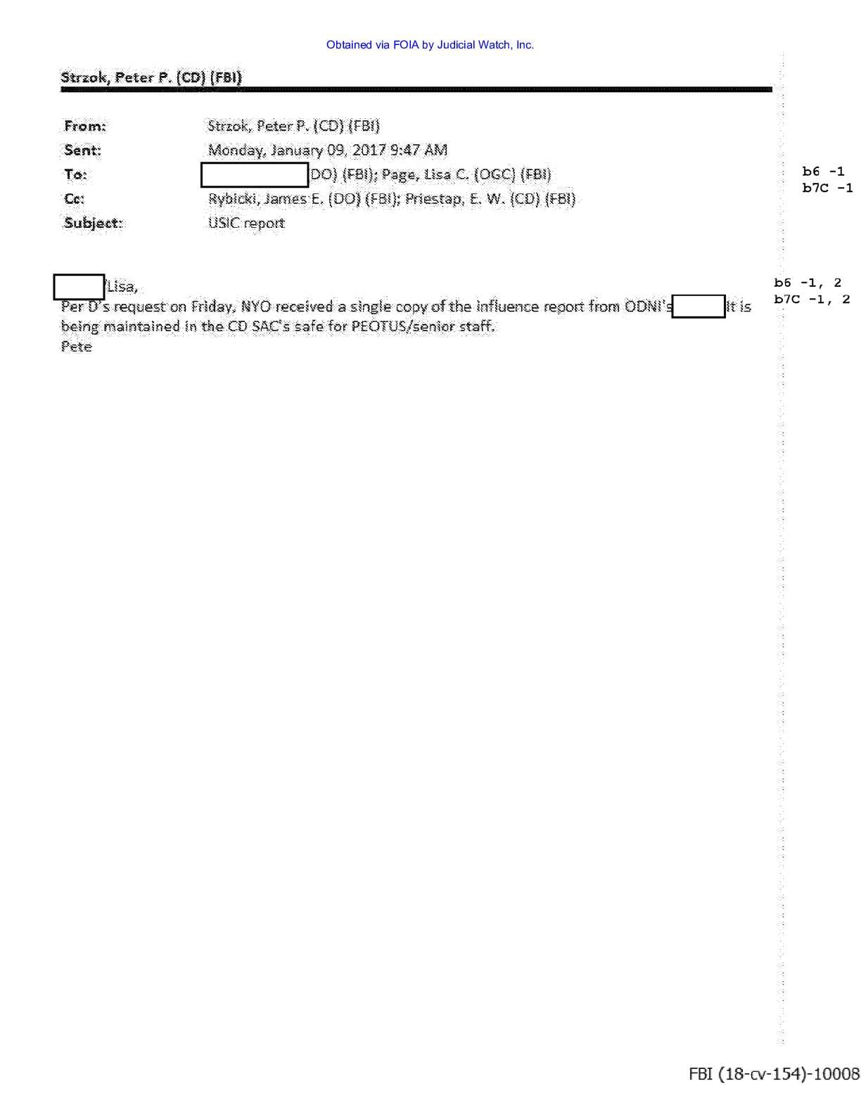 JW v DOJ Strzok-Page Emails Prod 21 00154 pg 130