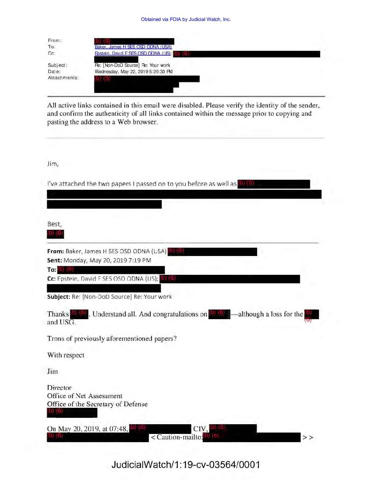 JW v DOD Baker Ignatius prod 1 03564