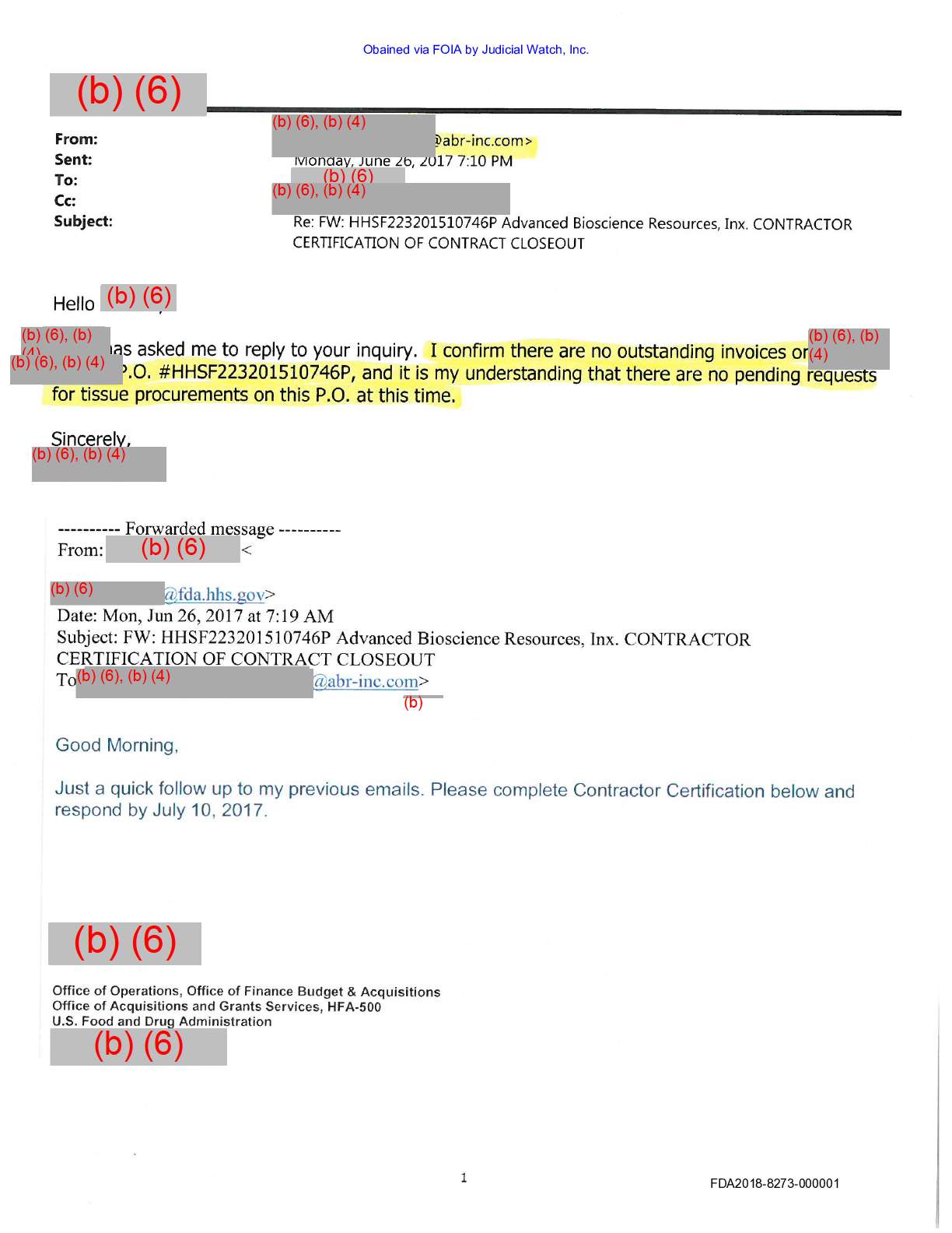 JW v HHS Humanized Mice FDA prod 2 00876 pgs 3-6