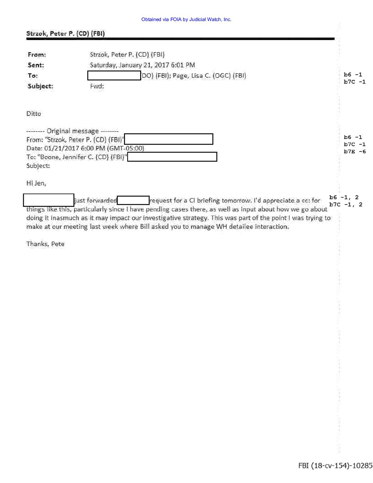 JW v DOJ Strzok-Page Prod 23 00154 pg 70