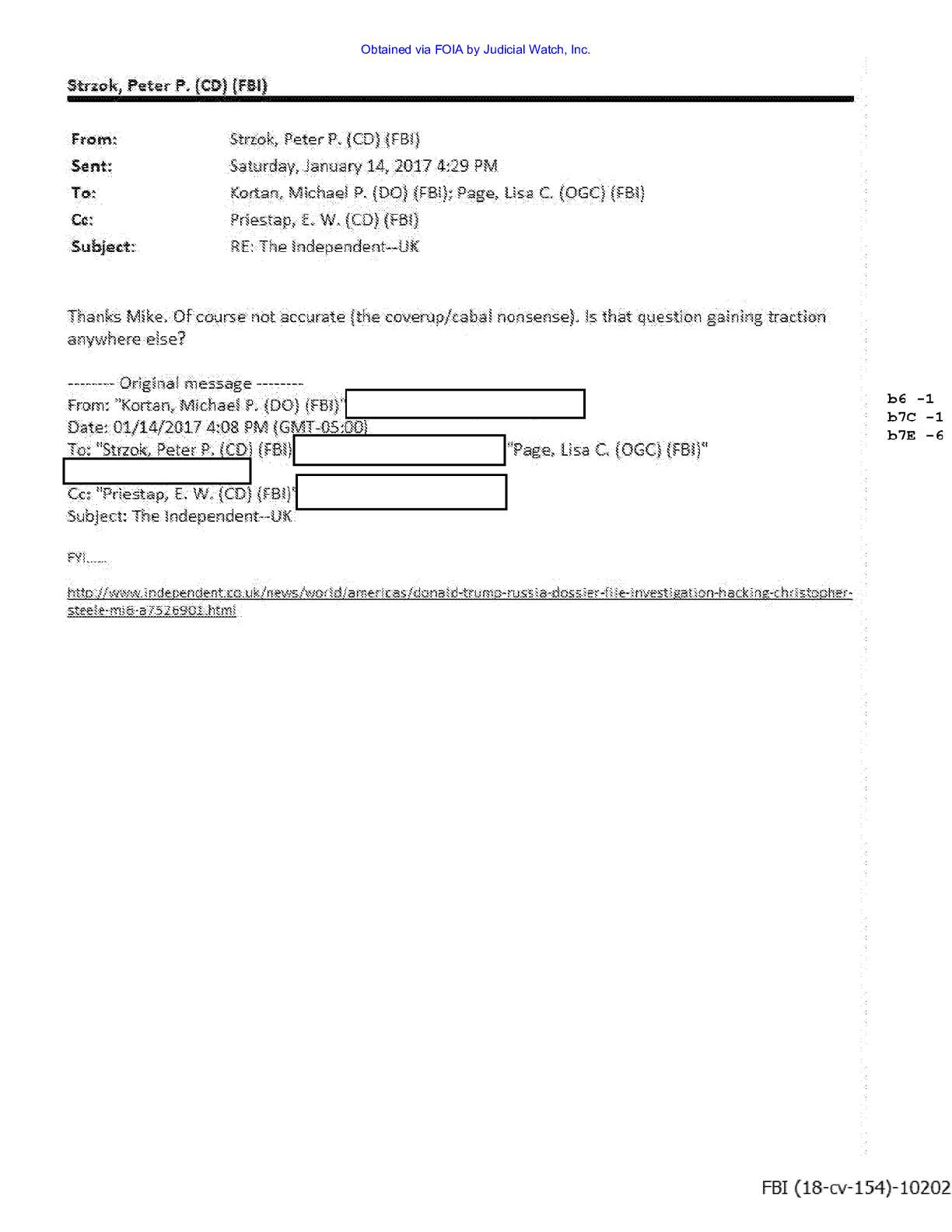 JW v DOJ Strzok-Page Prod 23 00154 pg 36