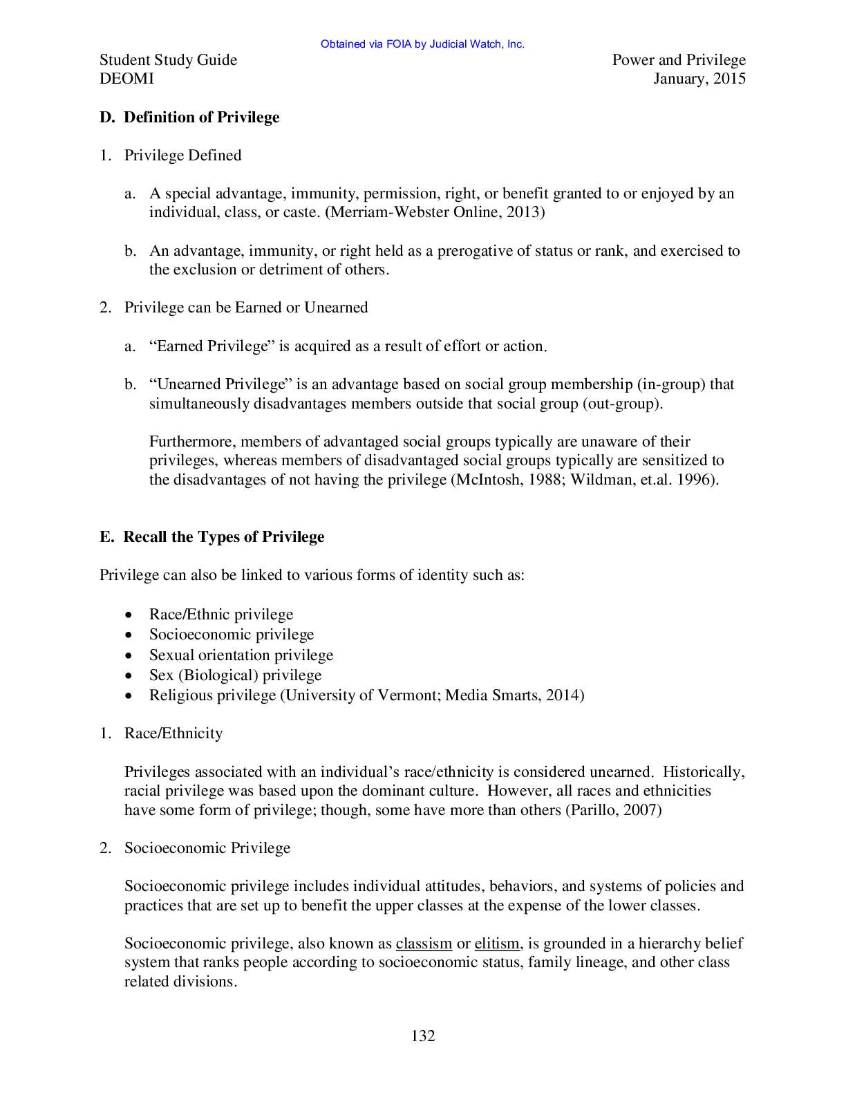 Defense Equal Opp Mgt pg 133