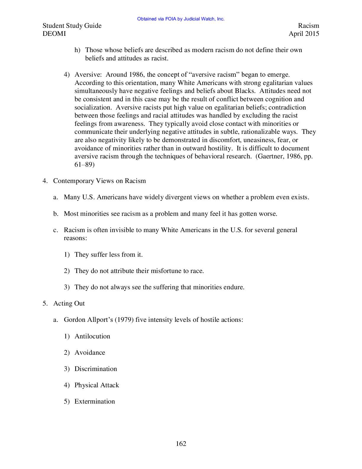 Defense Equal Opp Mgt pg 534