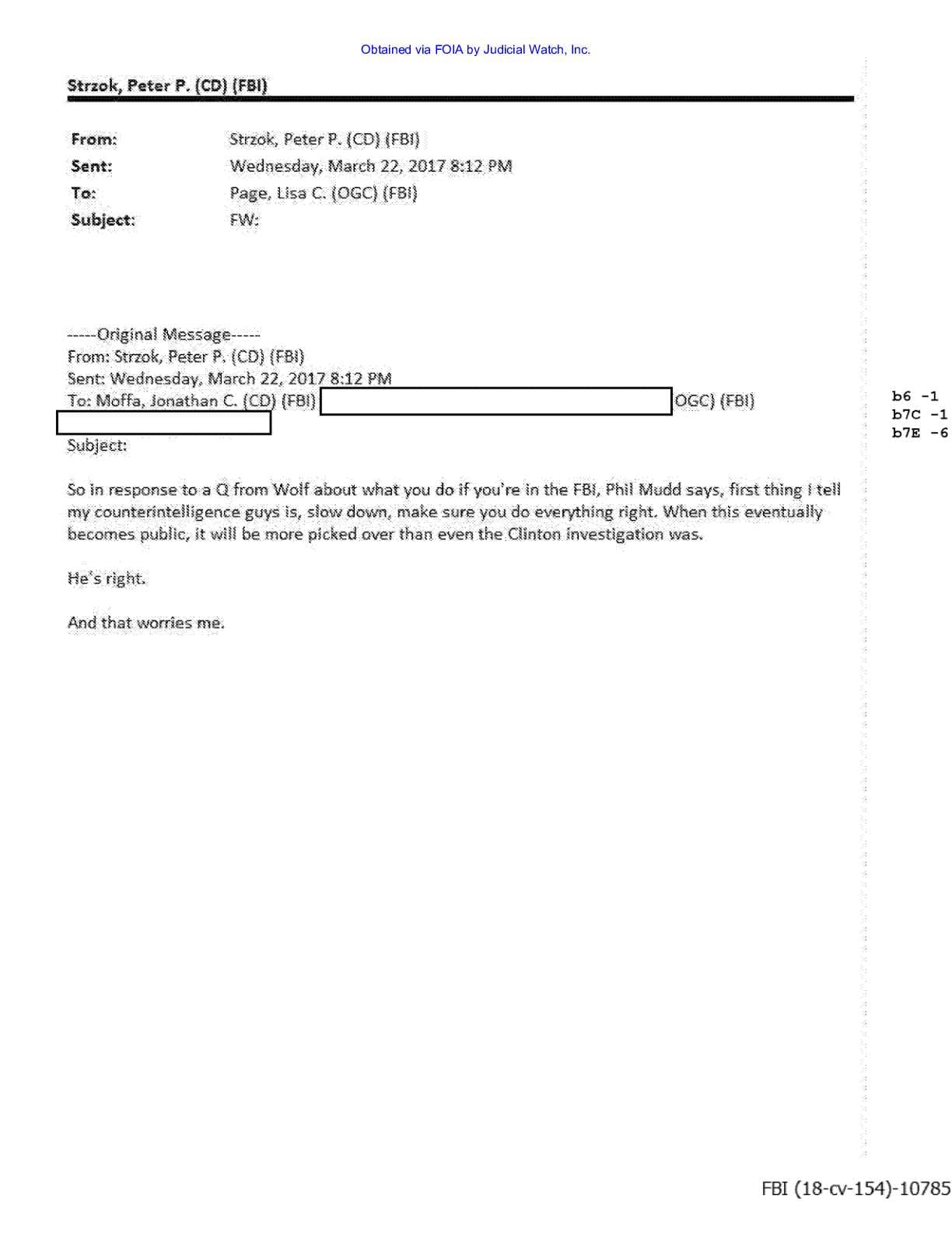 JW v DOJ Strzok Page Prod 24 00154 pg 161