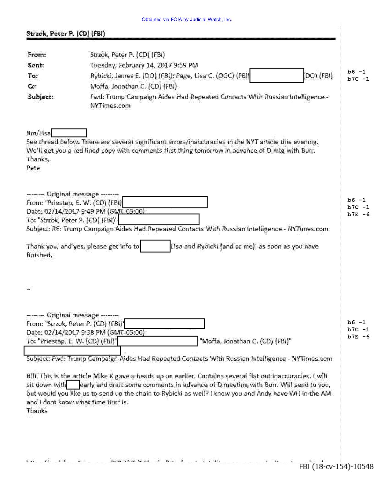 JW v DOJ Strzok Page Prod 24 00154 pgs 17-22