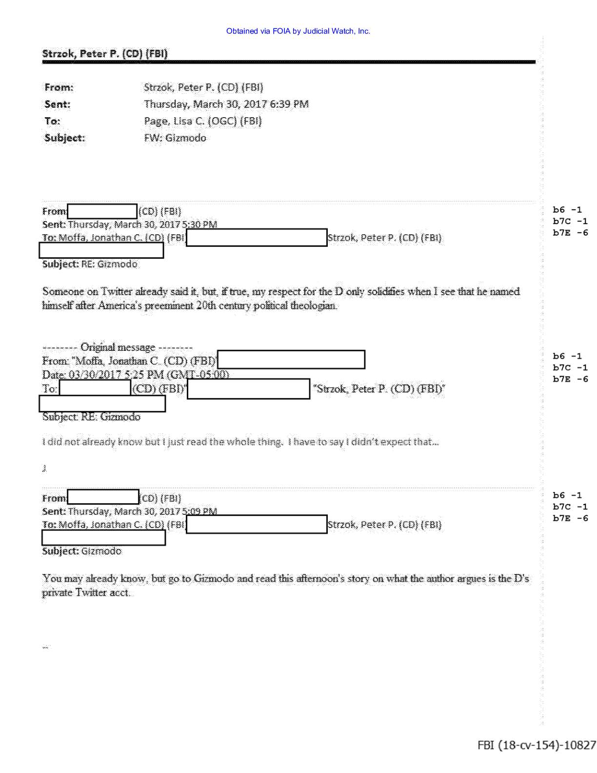JW v DOJ Strzok Page Prod 24 00154 pg 190