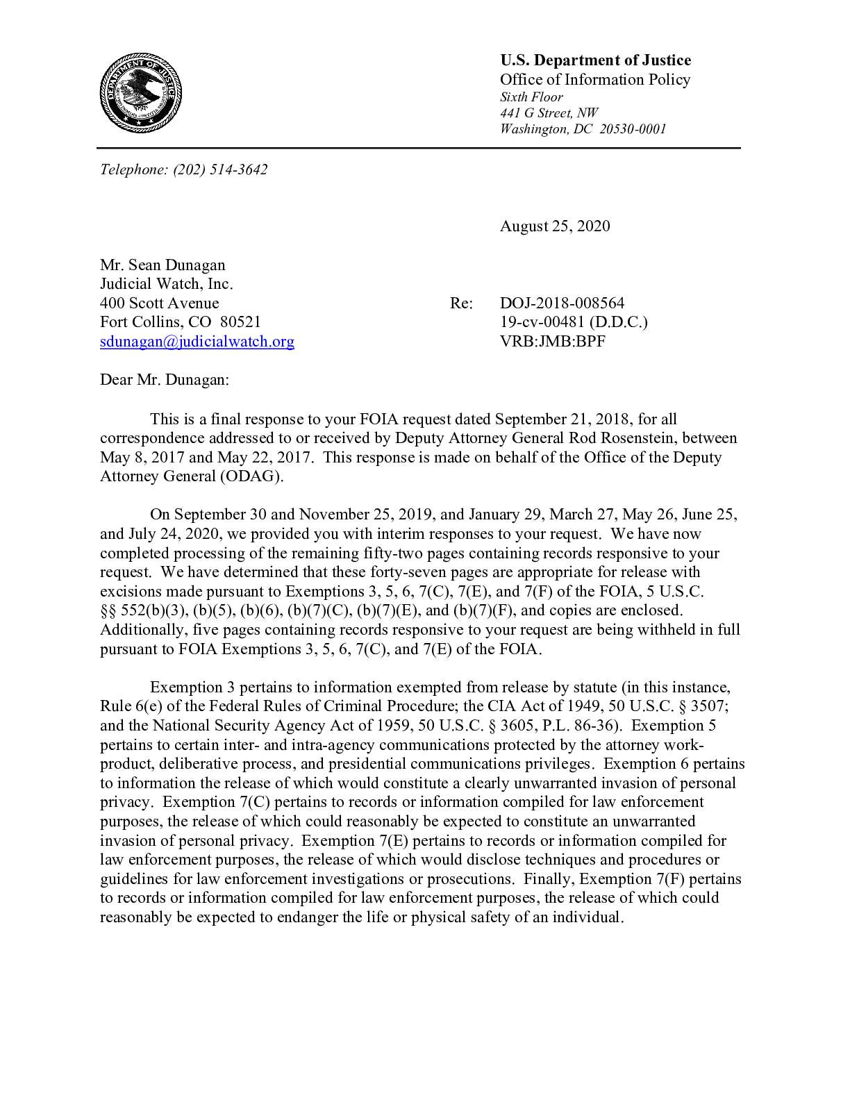 JW v DOJ Rosenstein Mueller 00481
