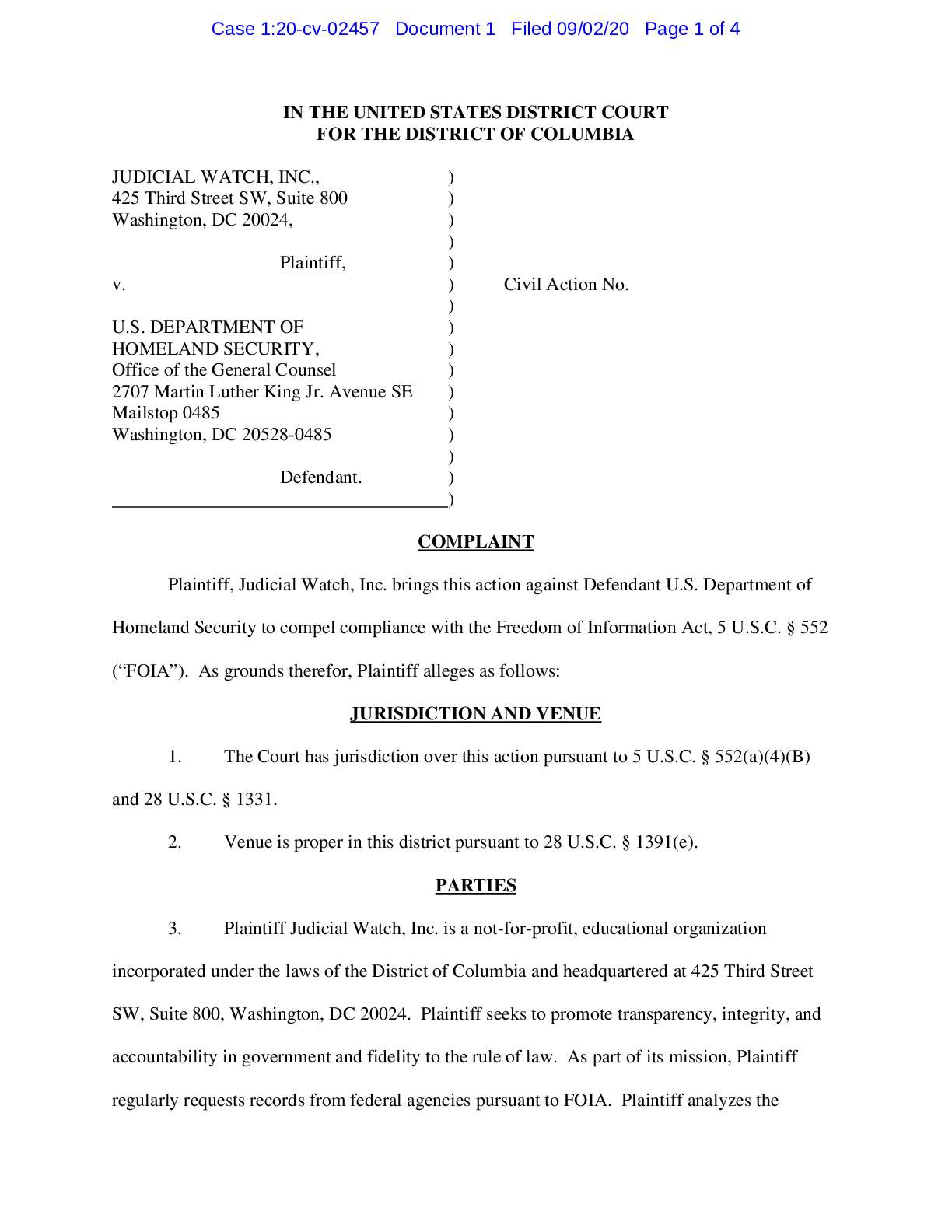 JW v DHS Biden complaint 02457