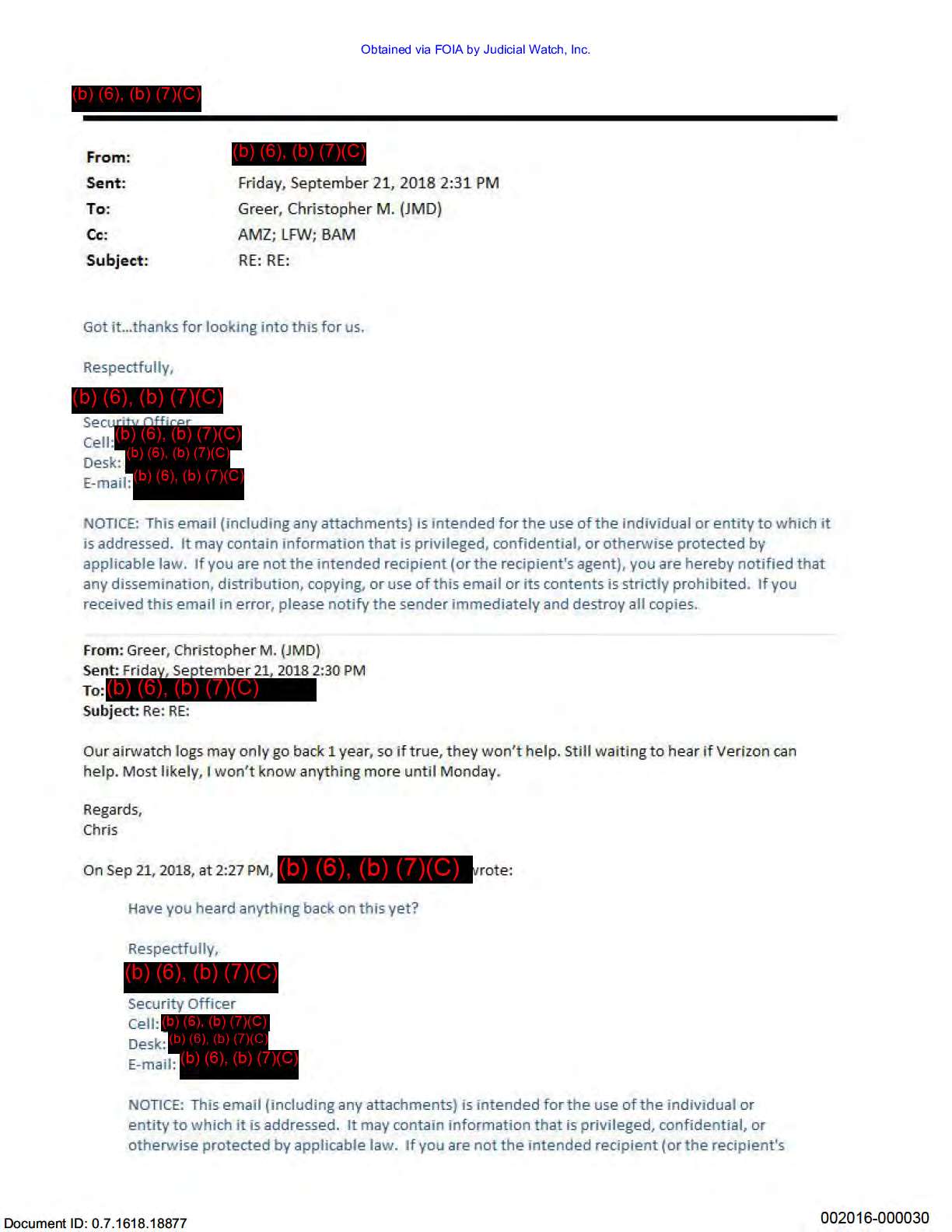 JW v DOJ Mueller Strzok Page Texts 02693 pgs 32-34