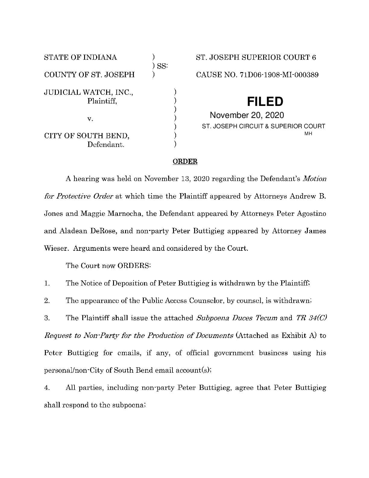 JW v South Bend Buttigieg emails 000389
