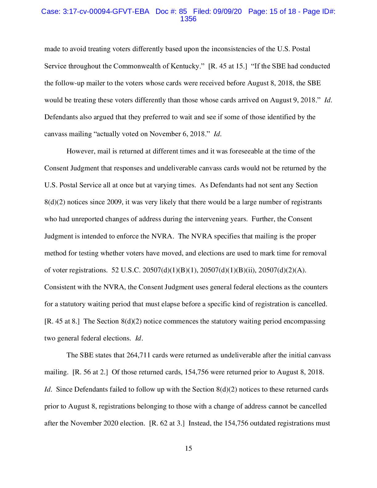 JW v Adams Kentucky NVRA victory 00094 pgs 15-16