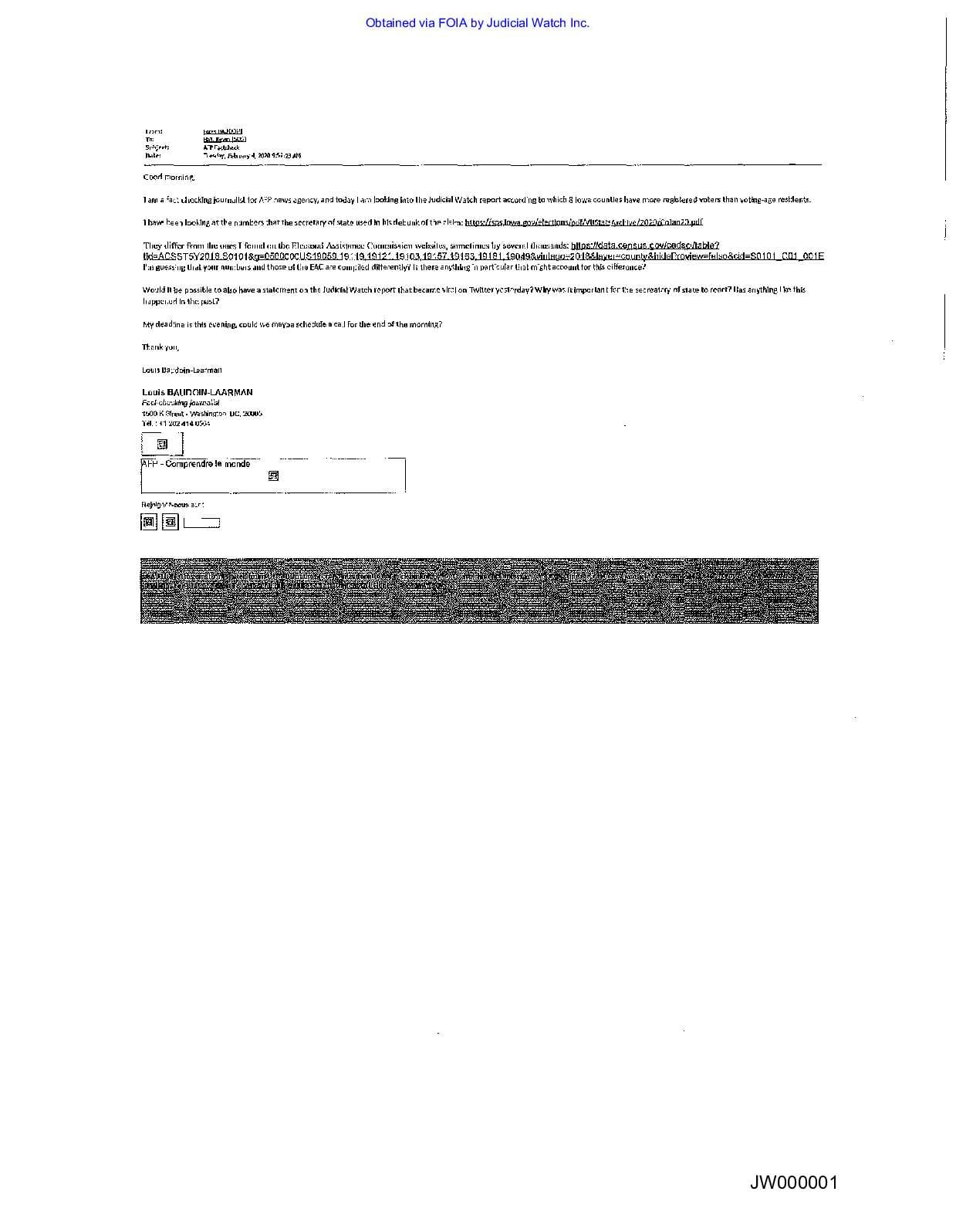 JW v Iowa Sec State June 2020  part 1 EQCE085973