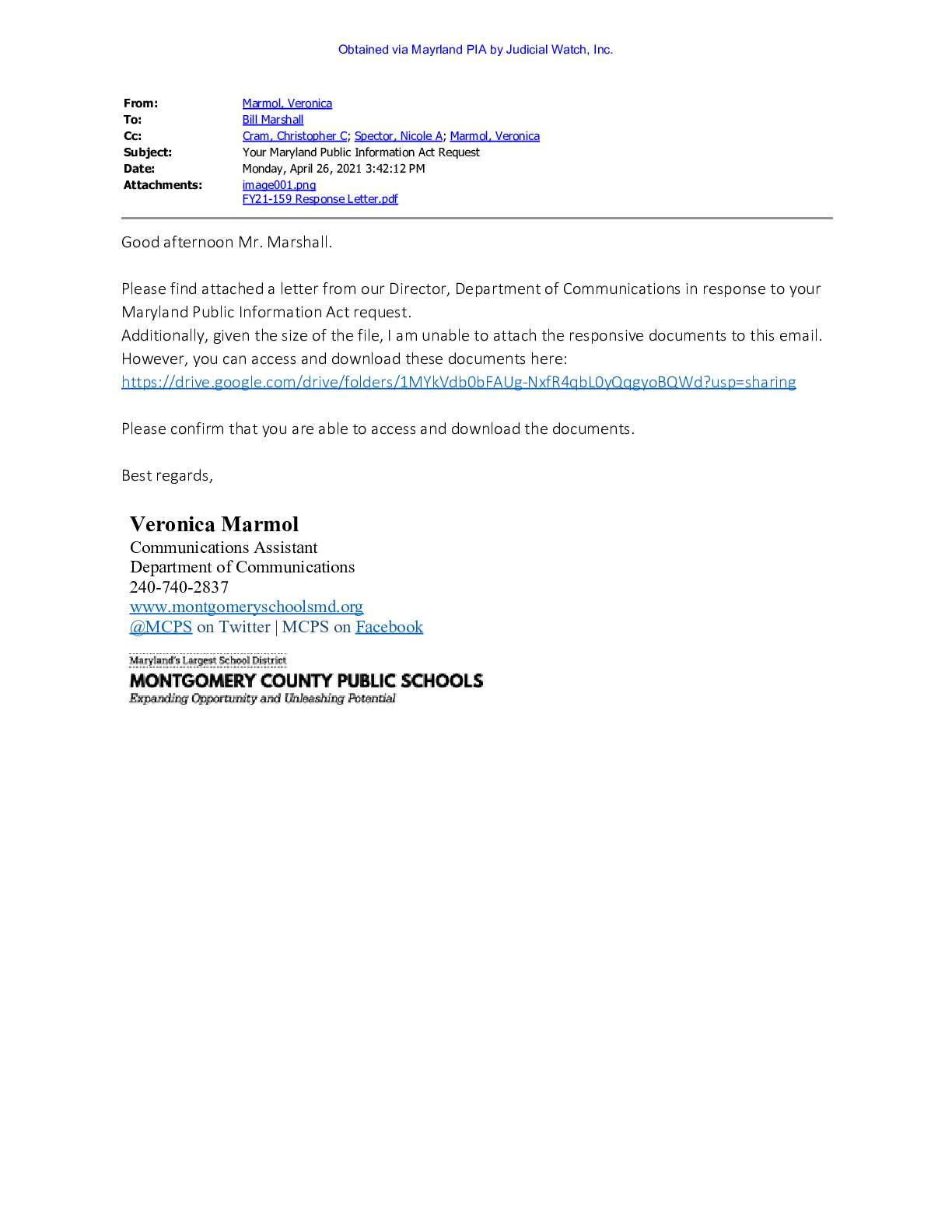 MCPS Anti-Racist Audit 2021