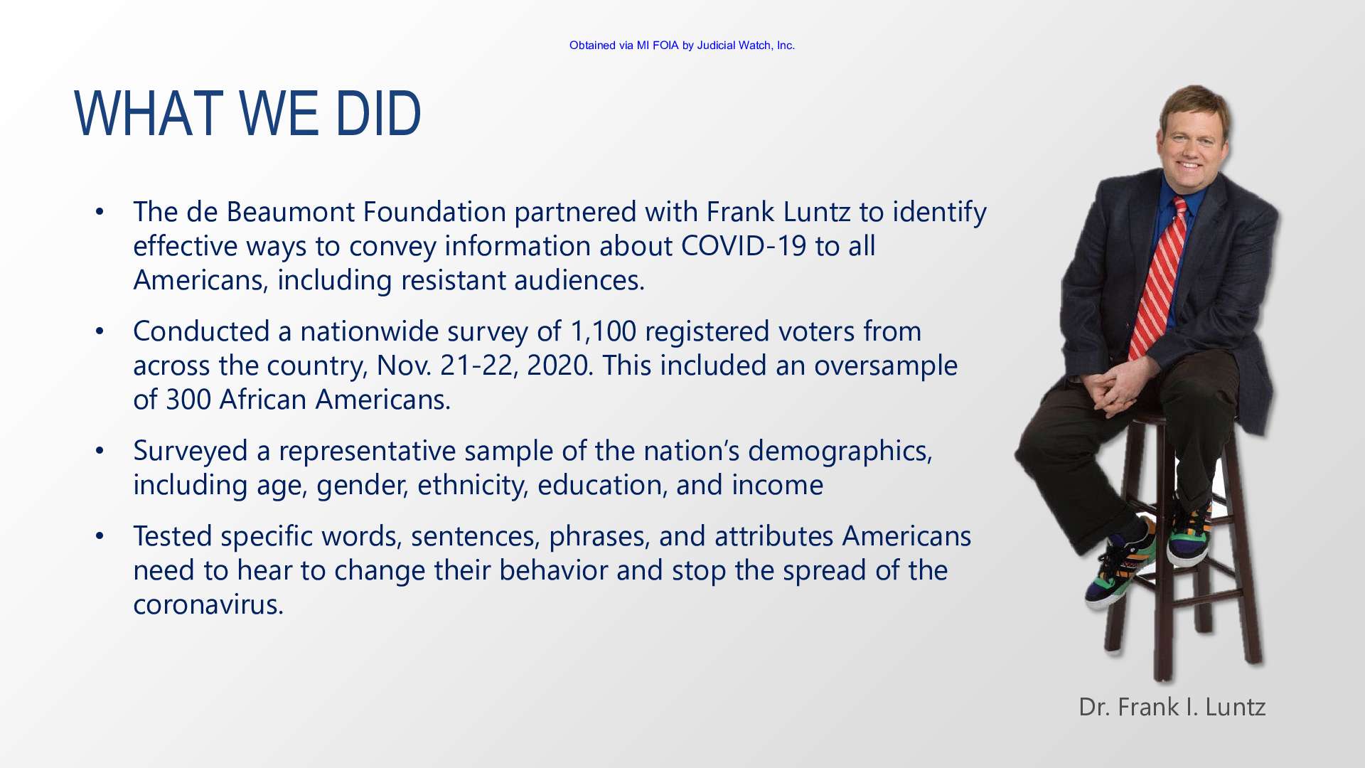 Michigan Health Director Robert Gordon April 2021 pg 817