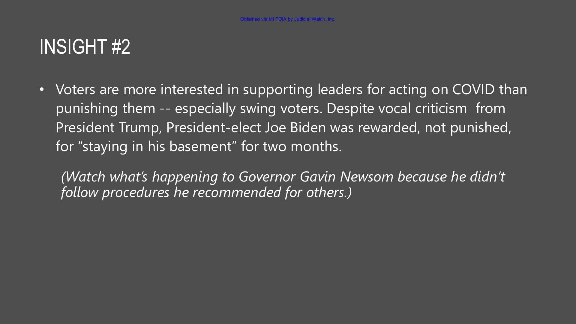 Michigan Health Director Robert Gordon April 2021 pg 833