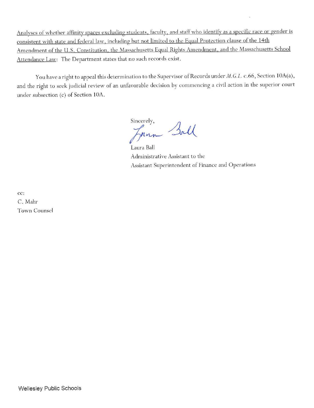 Wellesley Affinity Spaces June 2021 pg 3