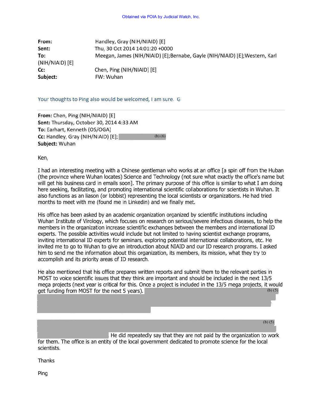 JW v HHS NIH Records on Wuhan Inst August 2021 00696 pgs 40-41