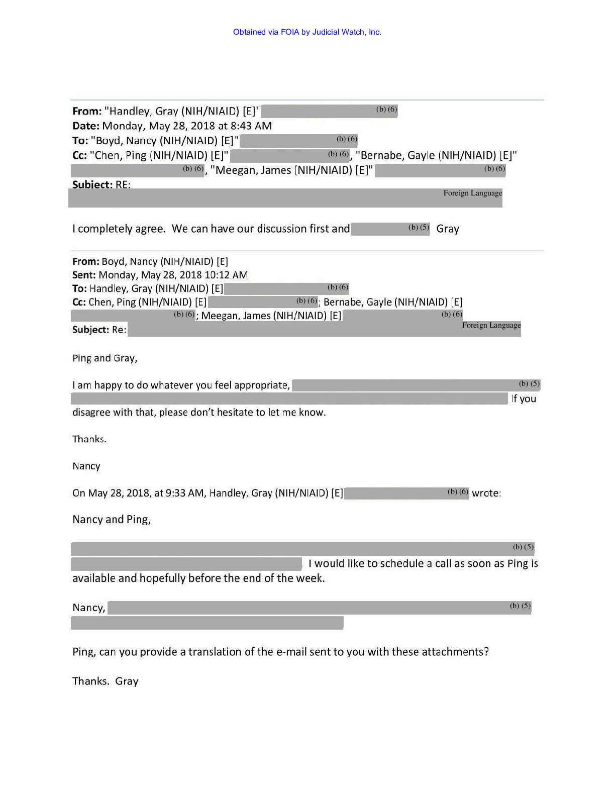 JW v HHS NIH Records on Wuhan Inst August 2021 00696 pgs 11-12