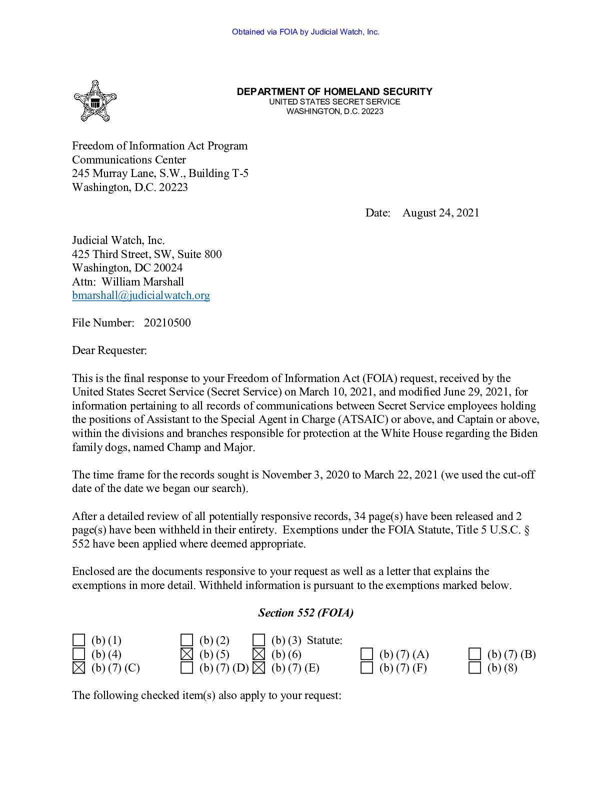 JW v DH Biden dogs August 2021 01194