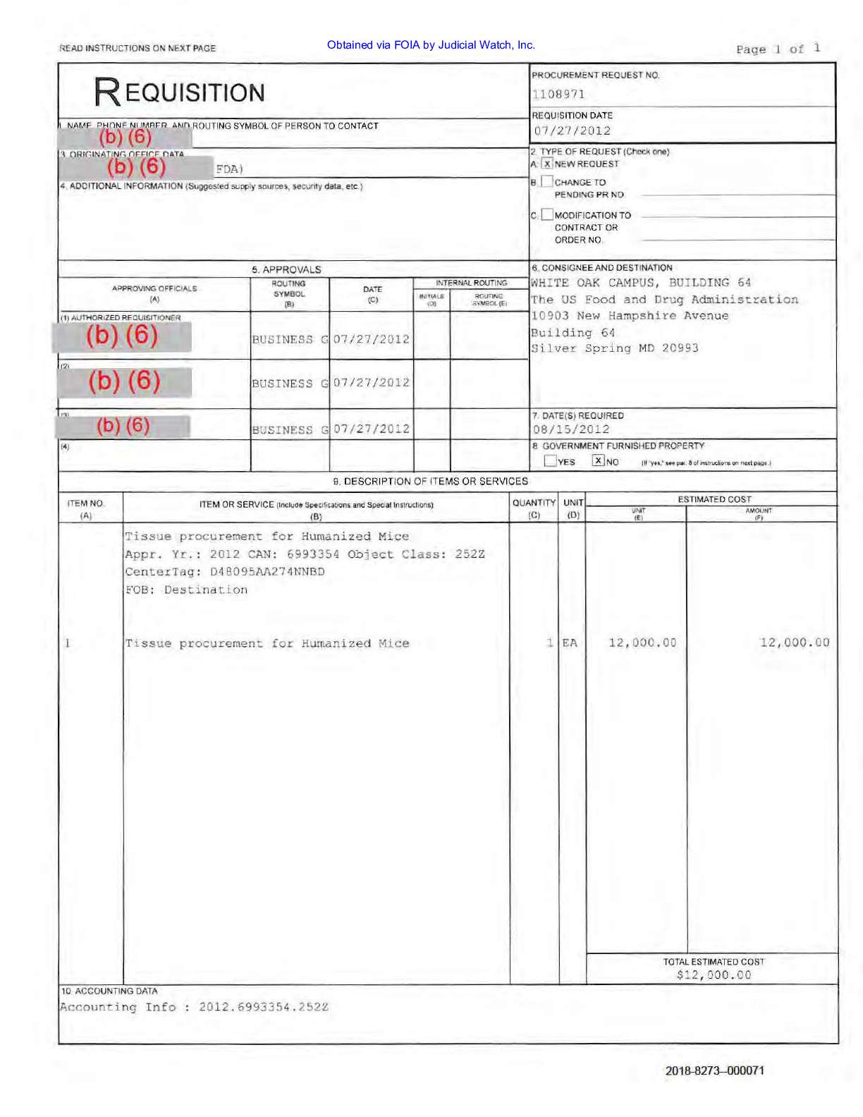 JW v HHS FDA Humanized Mice May 2021 00876 pgs 72-77