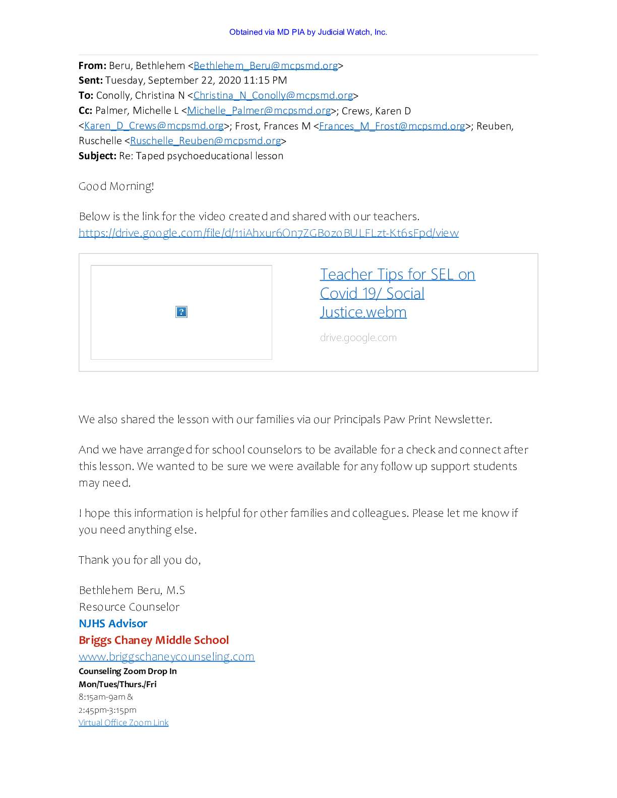 Montgomery Co Schools Psychoeducation October 2021 pgs 13-19