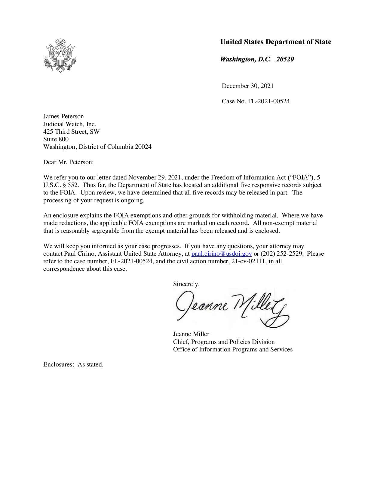 JW v State COVID test January 2022 02111