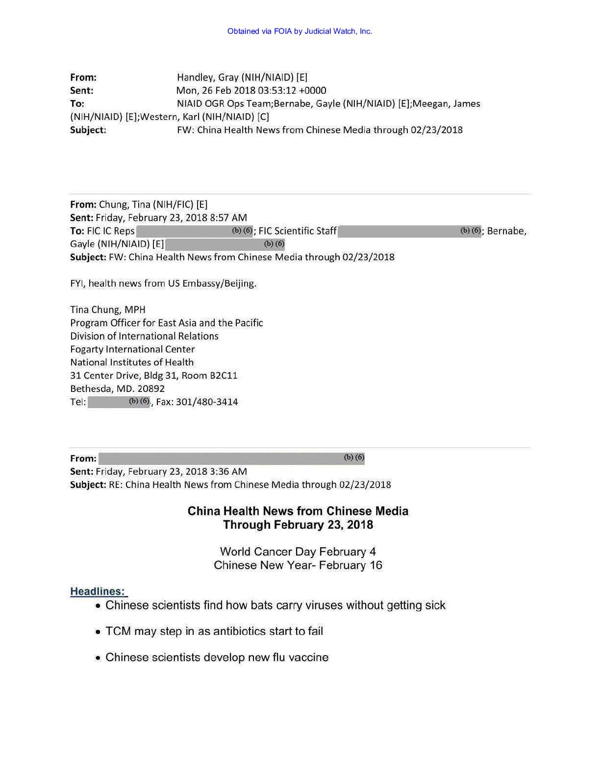 JW v HHS Wuhan Prod 6 00696 pgs 3-13