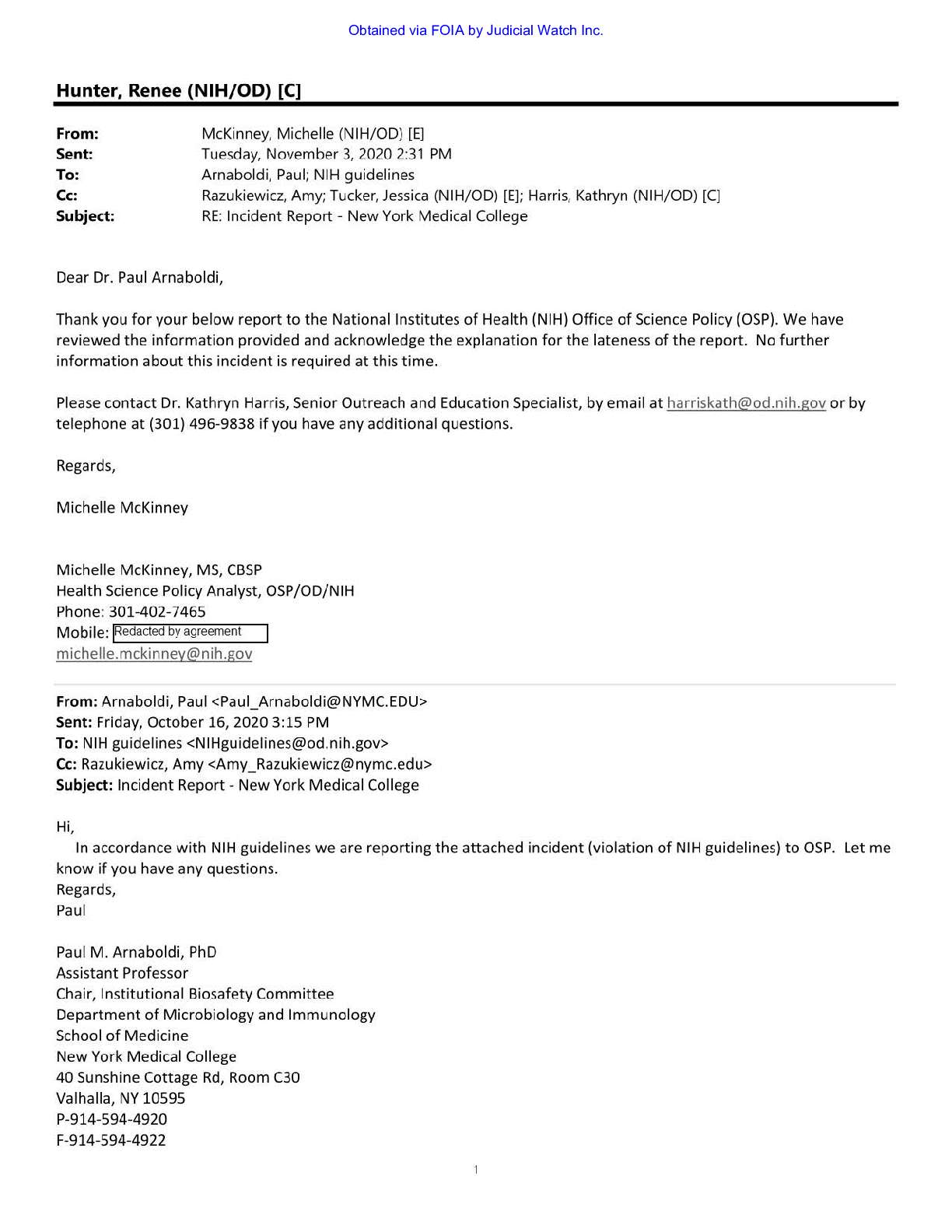 NIH Lab Incident Reports March 2022 prod 1 pgs 1295-1304
