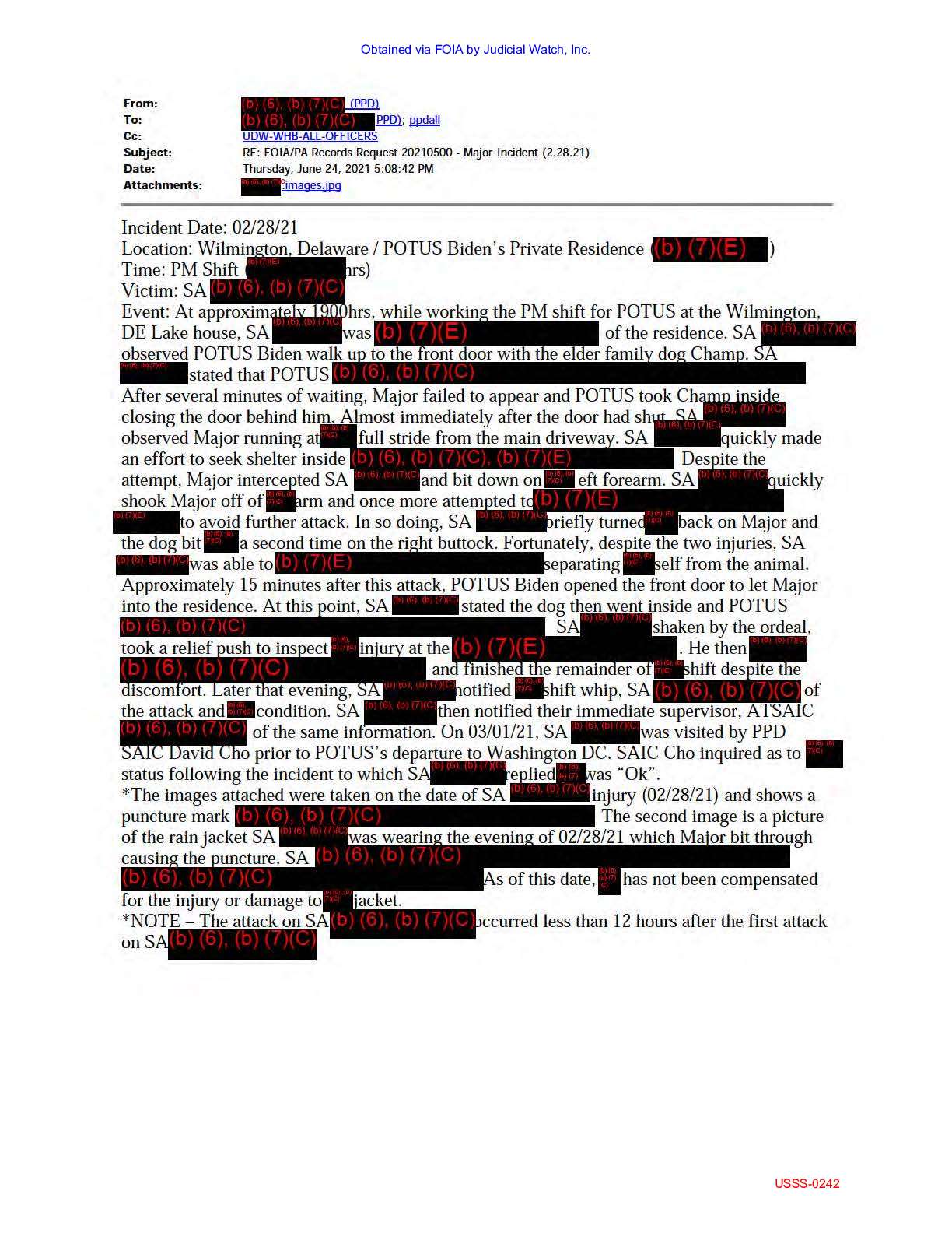 JW v Secret Service Biden dogs records 02824 pgs 244-245