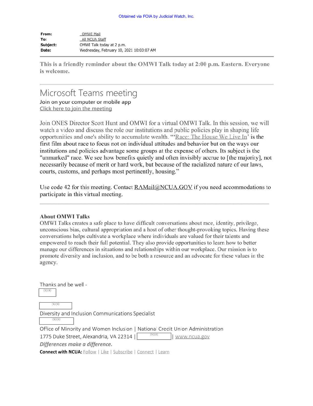 National Credit Union Assn NCUA March 2022 pg 4